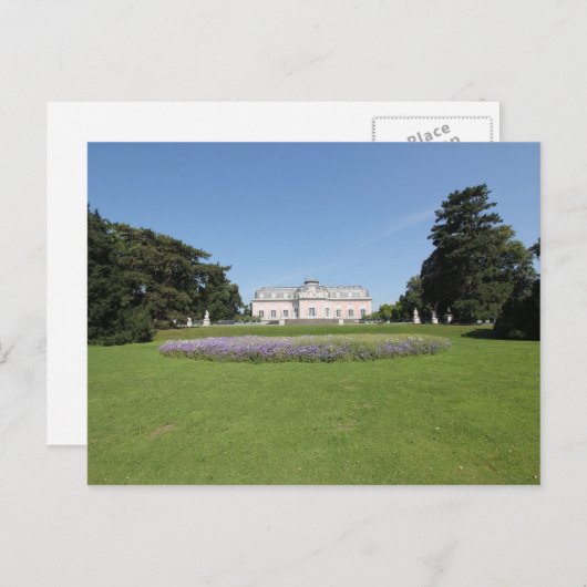 Carte Postale Schloss Benrath - Vue du parc (Devant / Derrière)