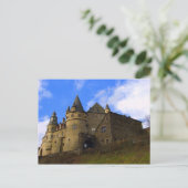 Carte Postale Schloss Buerresheim (Debout devant)