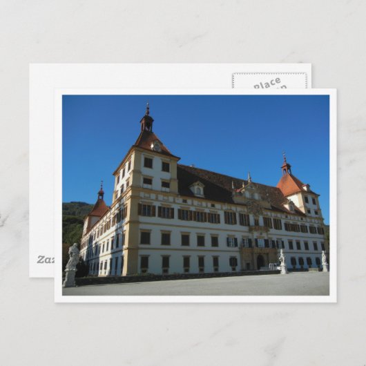 Carte postale - Schloss Eggenberg, Graz, Autriche (Devant / Derrière)