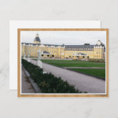 Carte Postale Schloss Karlsruhe (Devant / Derrière)