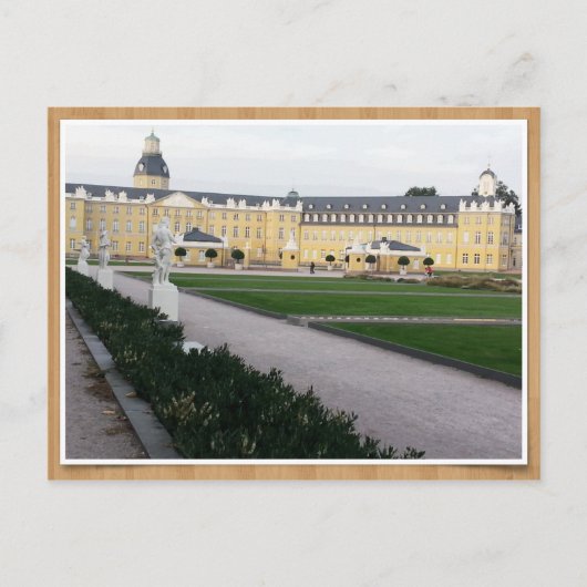 Carte Postale Schloss Karlsruhe (Devant)