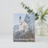 Carte Postale Schloss Neuschwanstein (Debout devant)