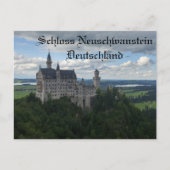Carte postale Schloss Neuschwanstein Castle (Devant)