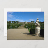 Carte postale Schloss Sanssouci (Devant / Derrière)