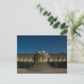 Carte postale Schloss Sanssouci - Customisée (Debout devant)