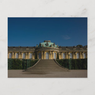 Carte postale Schloss Sanssouci - Customisée