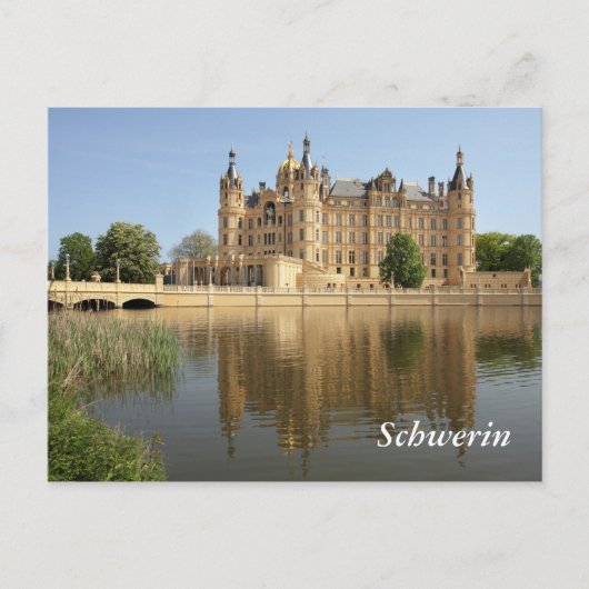 Carte Postale Schloss Schwerin (Devant)