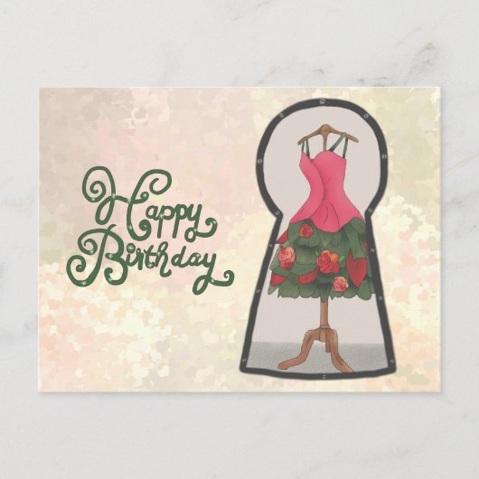 Carte Postale Schlüsselloch (Devant)