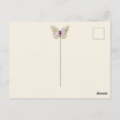 Carte Postale Schmetterlinge vintage (Dos)