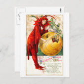 Carte Postale Schmucker : La baguette de sorcière (Devant / Derrière)