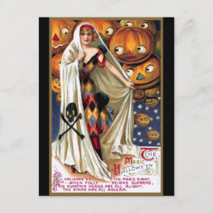 Carte Postale Schmucker : L'Halloween magique