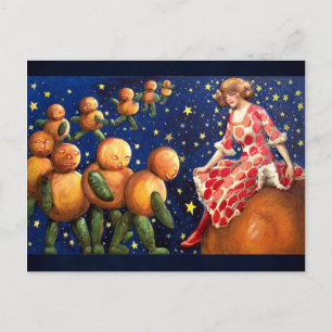 Carte Postale Schmucker : Nuit d'Halloween