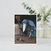 Carte Postale Schnabelperchten - Critère Yule Éffrayant (Debout devant)