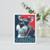 Carte Postale Schnauzer par Hope Dogs (Debout devant)