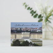 Carte Postale schönbrunn palais vienna (Debout devant)