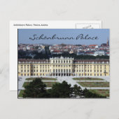 Carte Postale schönbrunn palais vienna (Devant / Derrière)