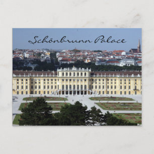 Carte Postale schönbrunn palais vienna