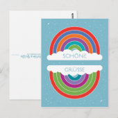 Carte Postale Schöne Grüße (Devant / Derrière)