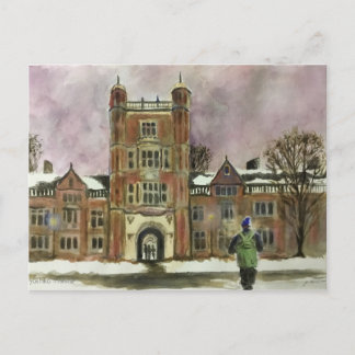 Carte Postale School of Law — Ann Arbor, Michigan Postcard