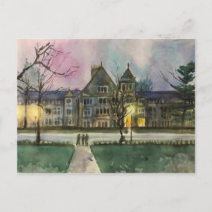 Carte Postale School of Law — Ann Arbor, Michigan Postcard