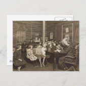 Carte Postale Schoolhouse par Lewis Hine, 1921 (Devant / Derrière)