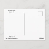 Carte Postale Schooner Melissa à Galveston, TX (Dos)