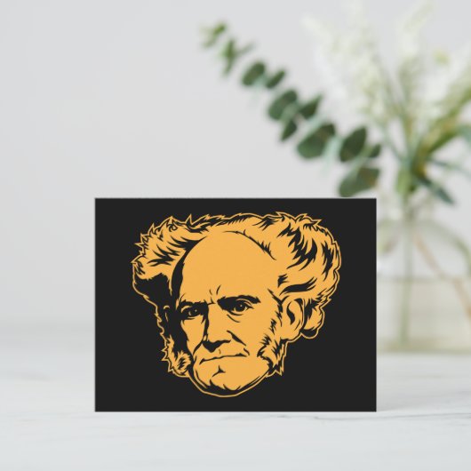 Carte postale Schopenhauer Portrait (Debout devant)