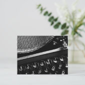 Carte Postale Schreibmaschine (Debout devant)