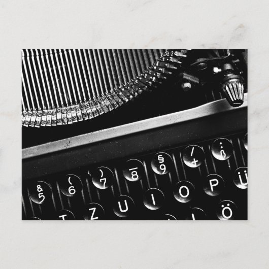 Carte Postale Schreibmaschine (Devant)