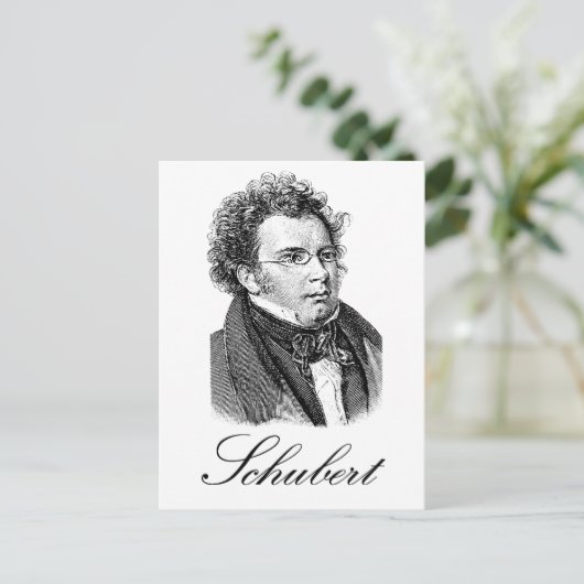 Carte Postale Schubert (Debout devant)