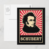 Carte Postale Schubert (Devant / Derrière)