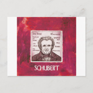 Carte Postale Schubert
