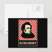 Carte Postale Schubert (Devant / Derrière)