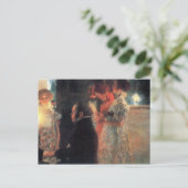 Carte Postale Schubert au piano de Gustav Klimt (Debout devant)