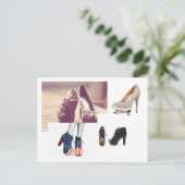 Carte Postale schuh Postkarte (Debout devant)