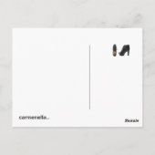 Carte Postale schuh Postkarte (Dos)