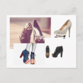 Carte Postale schuh Postkarte (Devant)