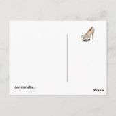 Carte Postale schuh- Postkarte (Dos)