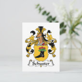 Carte Postale Schuster Family Crest (Debout devant)