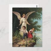 Carte Postale Schutzengel am Abhang 1 (Devant / Derrière)