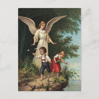 Carte Postale Schutzengel am Abhang 1