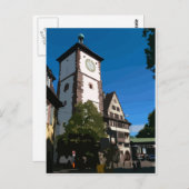 Carte Postale Schwabentor Freiburg (Devant / Derrière)