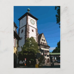 Carte Postale Schwabentor Freiburg