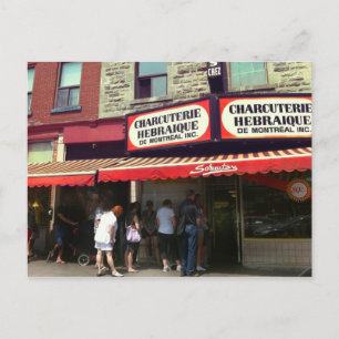 Carte Postale Schwartz's Deli, Montréal, Québec