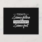 Carte Postale Sci-Fi Science Fiction Espace Ufo Alien Drôle Cade (Devant)