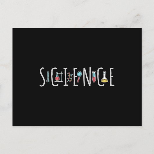 Carte Postale Science (Devant)