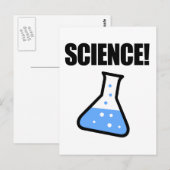 Carte Postale Science ! (Devant / Derrière)