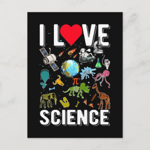 Carte Postale Science Astrologie Math Physique Chimie Biologie