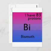 Carte Postale Science bisexuelle (Devant / Derrière)