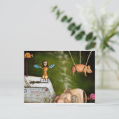 Carte Postale science bizarre (Debout devant)